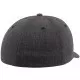 Шапка с коризка черна Fine Melange Flexfit black, Шапки с козирка - Hoodstyle.bg