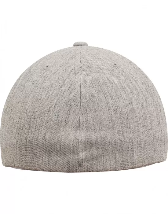 Шапка с козирка в сиво Flexfit Flat Visor, Шапки с козирка - Hoodstyle.bg