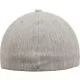 Шапка с козирка в сиво Flexfit Flat Visor, Шапки с козирка - Hoodstyle.bg