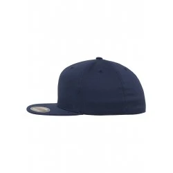 Шапка с козирка в тъмносиньо Flexfit Flat Visor 