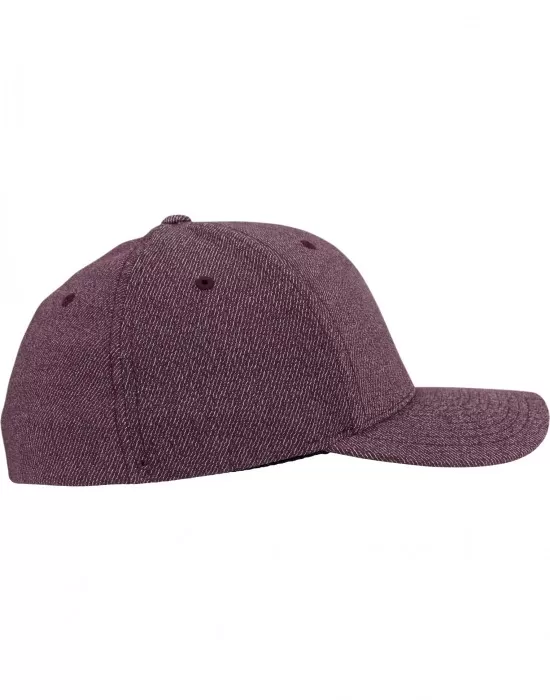 Шапка с козирка в бордо Melange Flexfit, Шапки с козирка - Hoodstyle.bg