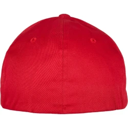 Шапка с козирка Flexfit Organic Cotton Cap red S/M