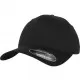 Шапка с козирка в черно Flexfit Organic Cotton Cap, Шапки с козирка - Hoodstyle.bg