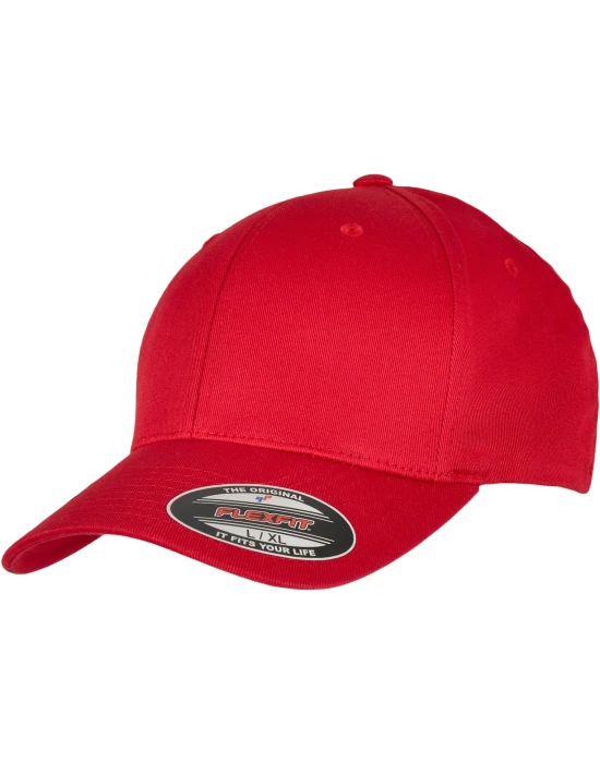Flexfit Organic Cotton Cap red S/M