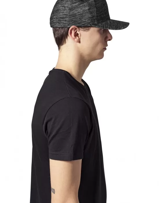 Шапка с козирка в сиво Twill Knit Flexfit, Шапки с козирка - Hoodstyle.bg