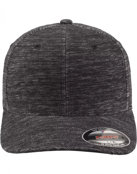 Шапка с козирка в сиво Twill Knit Flexfit, Шапки с козирка - Hoodstyle.bg