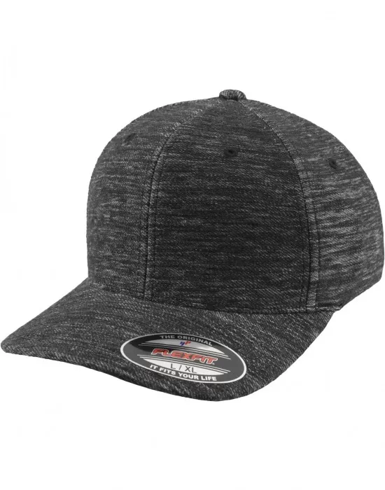 Шапка с козирка в сиво Twill Knit Flexfit, Шапки с козирка - Hoodstyle.bg