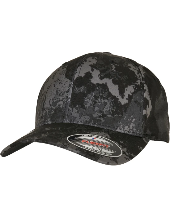 Flexfit? Veil Camo? Cap poseidon black S/M
