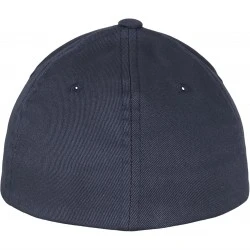 Шапка с козирка в тъмносиньо Flexfit Wooly Combed