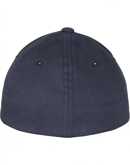 Шапка с козирка в тъмносиньо Flexfit Wooly Combed, Шапки с козирка - Hoodstyle.bg