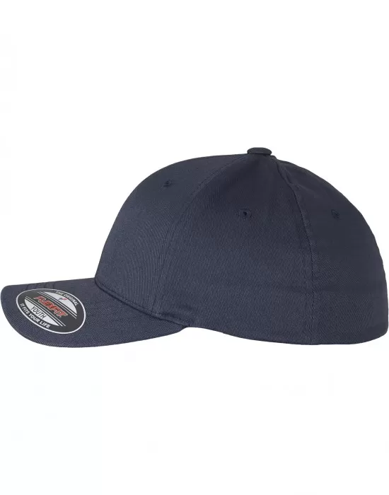 Шапка с козирка в тъмносиньо Flexfit Wooly Combed, Шапки с козирка - Hoodstyle.bg