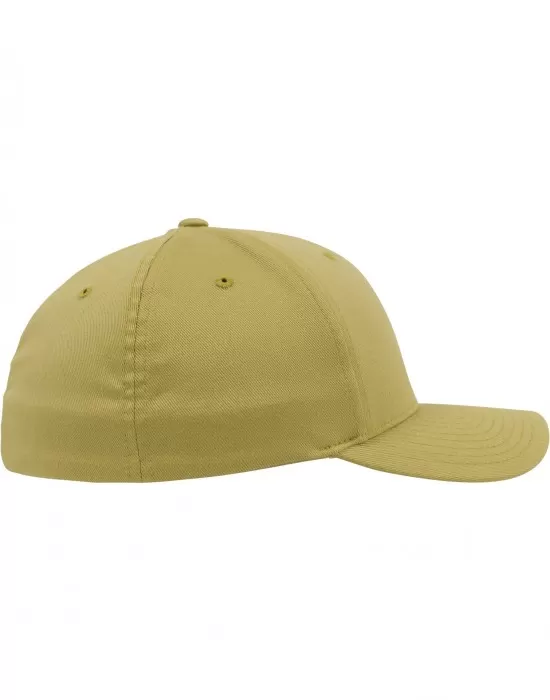 Шапка с козирка в жълто Flexfit Wooly Combed, Шапки с козирка - Hoodstyle.bg