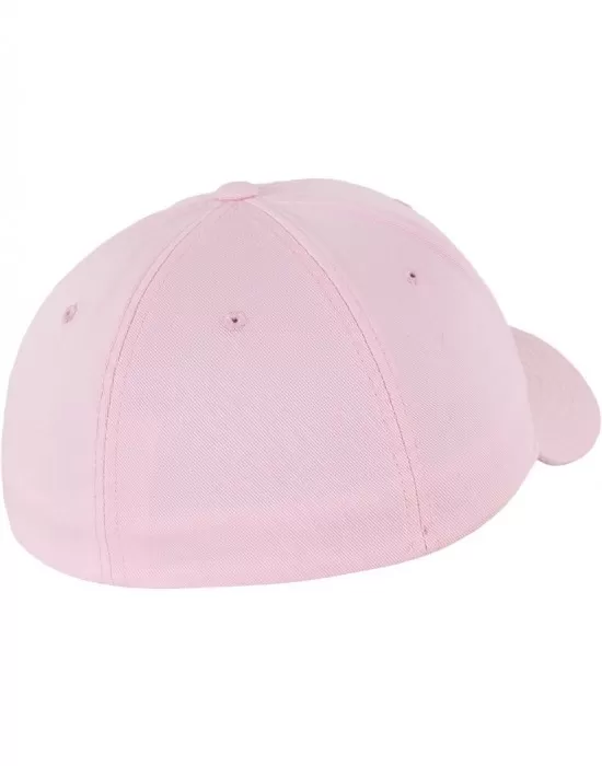 Шапка с козирка в розово Flexfit Wooly Combed, Шапки с козирка - Hoodstyle.bg