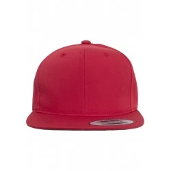 Шапка с козирка в червено Pro-Style Twill Snapback Youth Cap 