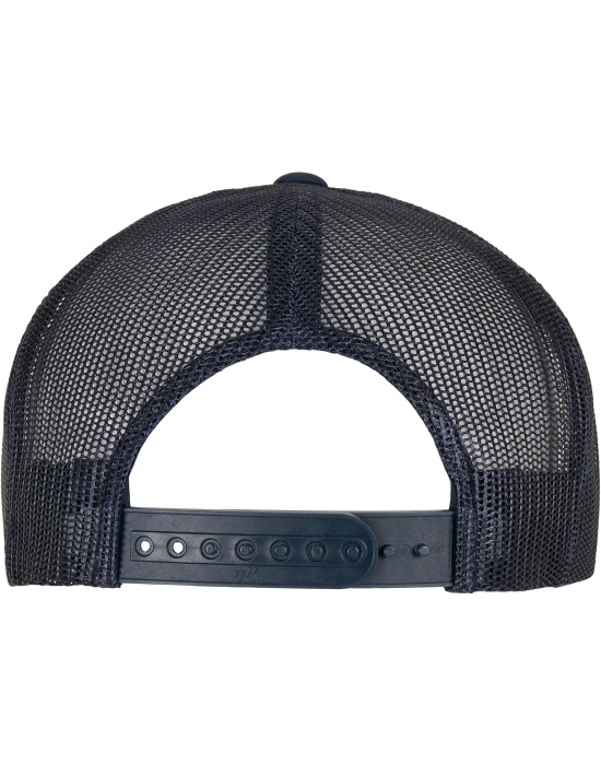 YP Classics? Classic Curved Visor Foam Trucker Cap navy one size