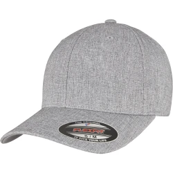 Шапка с козирка FLEXFIT HEATHERLIGHT CAP melange grey S/M