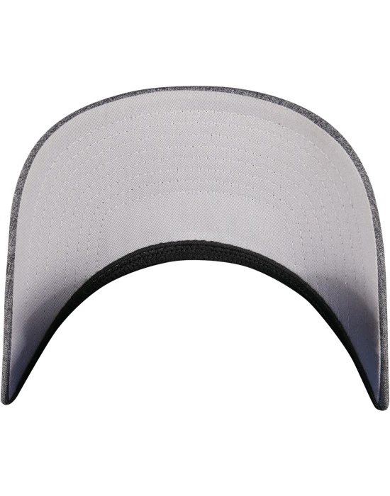 FLEXFIT HEATHERLIGHT CAP melange dark grey S/M