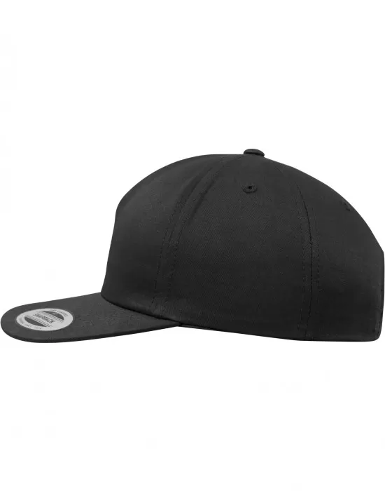 Шапка с козирка в черно Unstructured 5-Panel Snapback, Шапки с козирка - Hoodstyle.bg