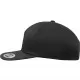 Шапка с козирка в черно Unstructured 5-Panel Snapback, Шапки с козирка - Hoodstyle.bg