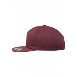Шапка с козирка в бордо Unstructured 5-Panel Snapback
