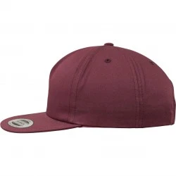 Шапка с козирка в бордо Unstructured 5-Panel Snapback