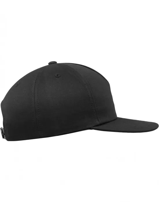 Шапка с козирка в черно Unstructured 5-Panel Snapback, Шапки с козирка - Hoodstyle.bg
