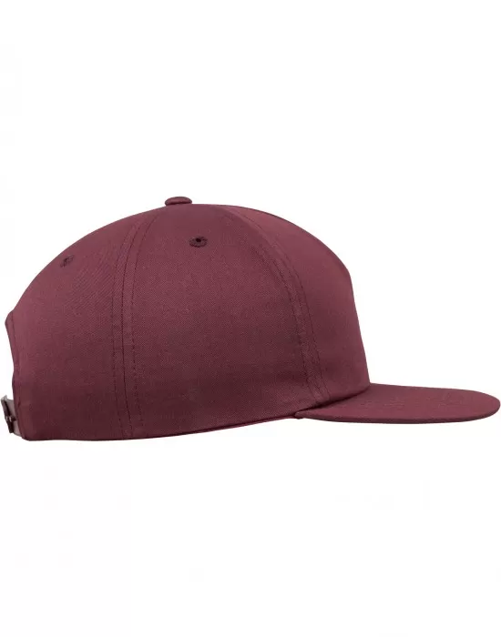 Шапка с козирка в бордо Unstructured 5-Panel Snapback, Шапки с козирка - Hoodstyle.bg