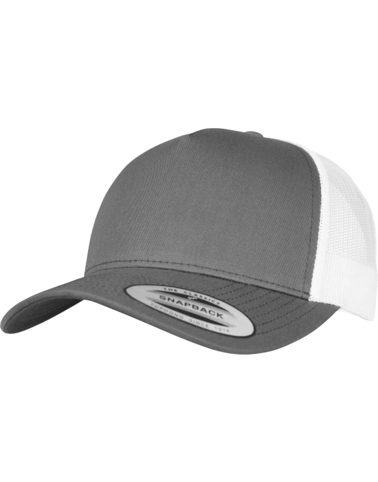5-Panel Retro Trucker 2-Tone Cap cha/wht one size