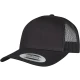5-Panel Retro Trucker Cap black one size