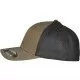 Шапка с козирка в масленозен цвят Flexfit Trucker Recycled Mesh, Шапки с козирка - Hoodstyle.bg