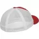 Шапка с козирка в червено и бяло Flexfit Mesh Trucker, Шапки с козирка - Hoodstyle.bg