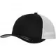 Шапка с козирка в черно и бяло Flexfit Mesh Trucker, Шапки с козирка - Hoodstyle.bg