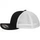 Шапка с козирка в черно и бяло Flexfit Mesh Trucker, Шапки с козирка - Hoodstyle.bg