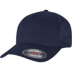 Шапка с козирка Flexfit 5 Panel greyish navy S/M