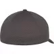 Шапка с козирка тъмносива Flexfit 3D Hexagon, Шапки с козирка - Hoodstyle.bg