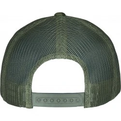 Шапка с козирка MERCHCODE Retro Trucker в цвят тропик камуфлаж