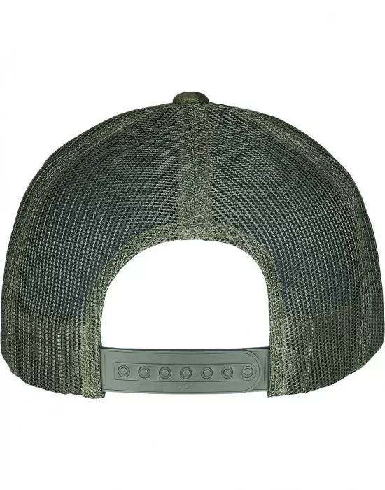 Шапка с козирка MERCHCODE Retro Trucker в цвят тропик камуфлаж, Шапки с козирка - Hoodstyle.bg