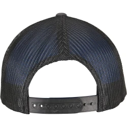 Шапка с козирка YP CLASSICS RECYCLED RETRO TRUCKER CAP 2-TONE charcoal/black one size
