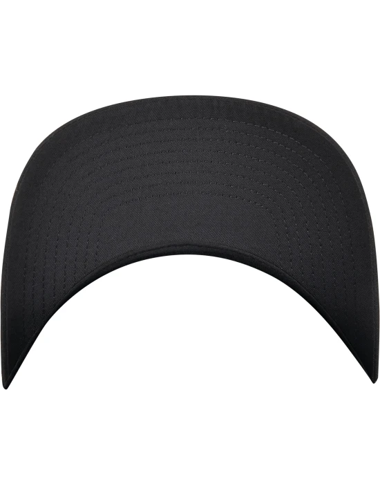 Trucker Recycled Polyester Fabric Cap black one size