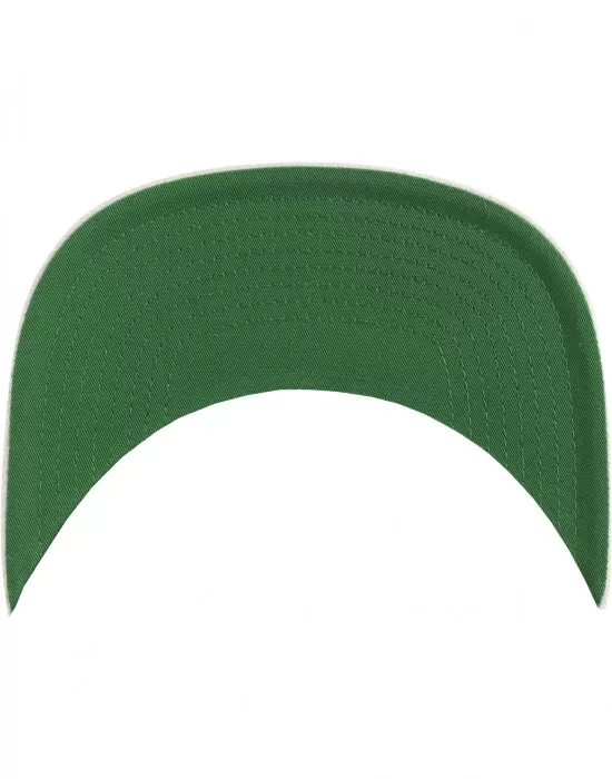 Шапка с козирка в бяло Melton Wool Snapback, Шапки с козирка - Hoodstyle.bg