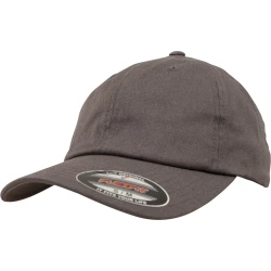 Шапка с козирка Flexfit Cotton Twill Dad Cap darkgrey S/M