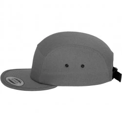 Шапка с козирка в тъмносив цвят Classic Jockey Cap 
