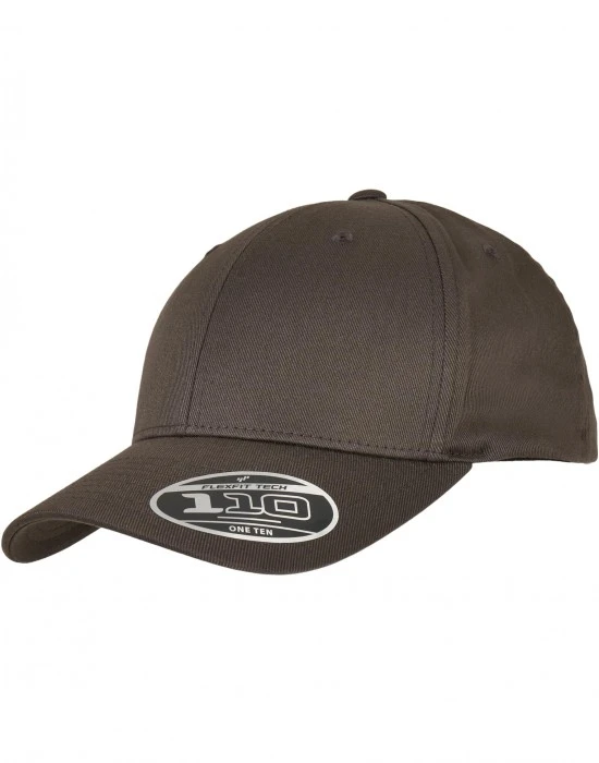 Шапка с козирка Flexfit 110 Curved Visor Snapback dark grey one size