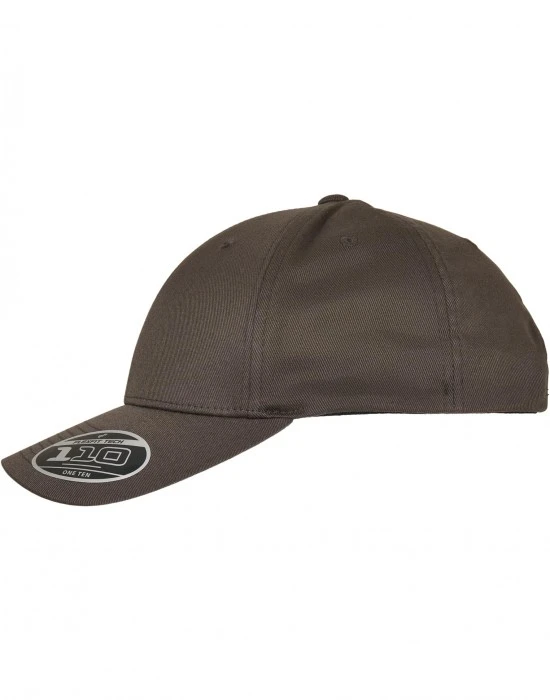 Шапка с козирка Flexfit 110 Curved Visor Snapback dark grey one size