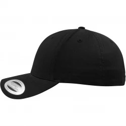 Шапка с козирка в черно Curved Classic Snapback