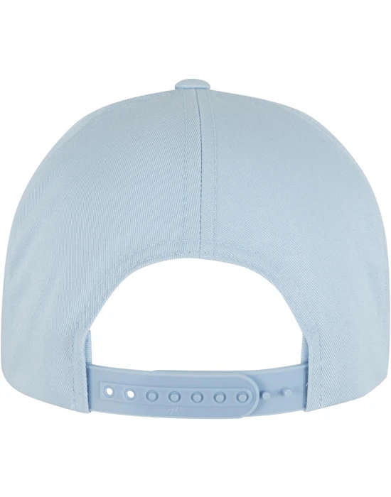 5-Panel Curved Classic Snapback lightblue one size