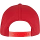 5-Panel Curved Classic Snapback mars red one size