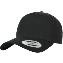 Шапка с козирка 5-Panel Curved Classic Snapback black one size