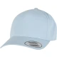5-Panel Curved Classic Snapback lightblue one size