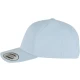 5-Panel Curved Classic Snapback lightblue one size